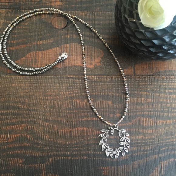 Pendant Necklace beaded handmade christmas gift - Picture 4 of 8